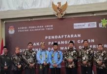 Pasangan Rudy Mas’ud-Seno Aji Daftar di Hari Terakhir Pendaftaran Pilgub Kaltim 2024 Rudy Mas’ud