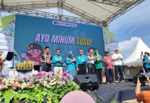 Kampanye Minum Susu Meriahkan HKN Ke-61 Kutai Timur