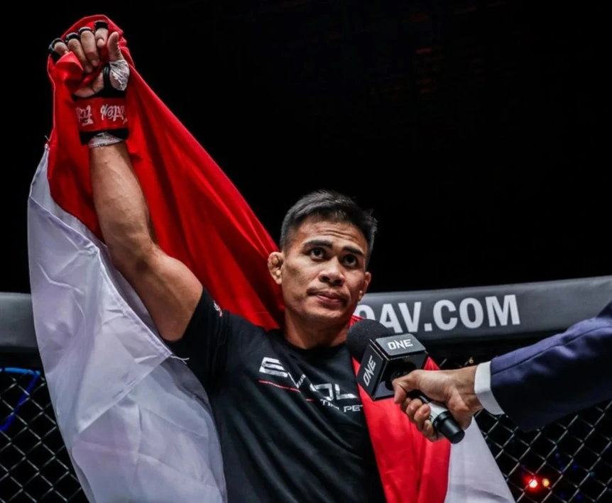 Eko Roni Saputra, Dari Pegulat Kaltim ke Petarung MMA Internasional